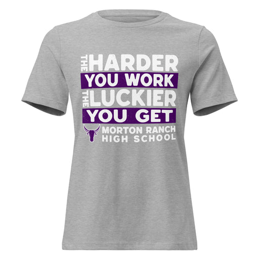 Morton Ranch High School Mavericks Women's Relaxed Fit T-shirt 238