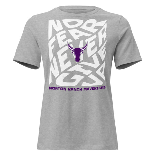 Morton Ranch High School Mavericks Women's Relaxed Fit T-shirt 236