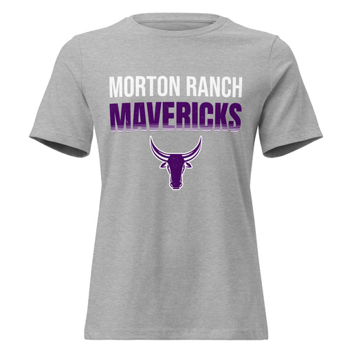 Morton Ranch High School Mavericks Women's Relaxed Fit T-shirt 024