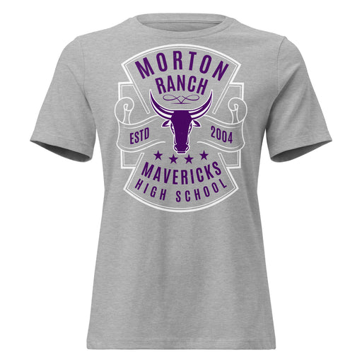 Morton Ranch High School Mavericks Women's Relaxed Fit T-shirt 207