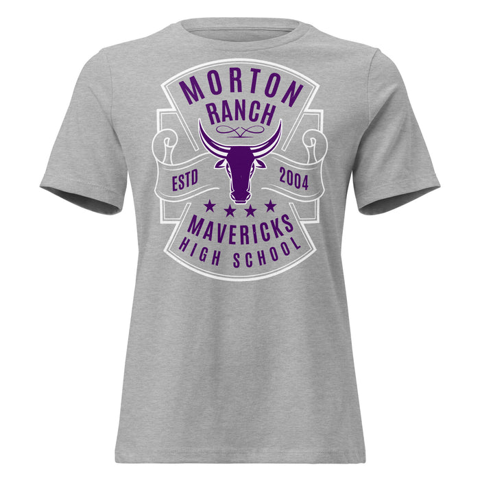 Morton Ranch High School Mavericks Women's Relaxed Fit T-shirt 207