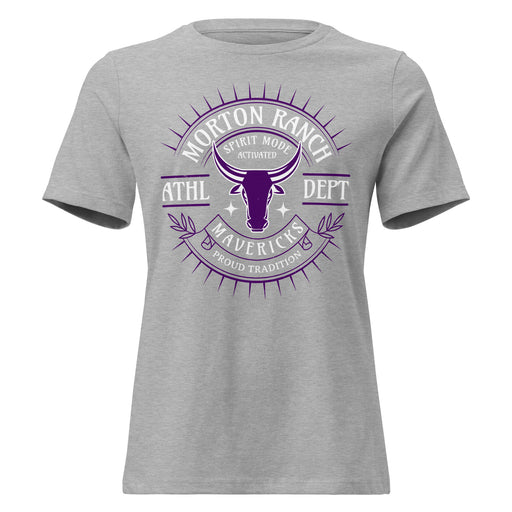 Morton Ranch High School Mavericks Women's Relaxed Fit T-shirt 201