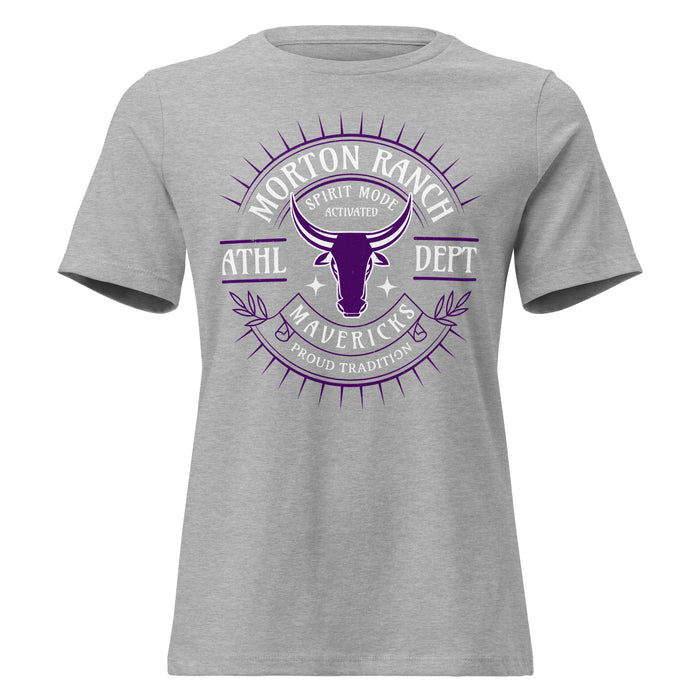 Morton Ranch High School Mavericks Women's Relaxed Fit T-shirt 201