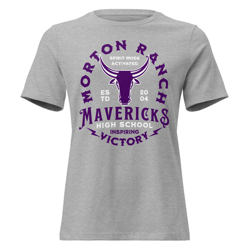 Morton Ranch High School Mavericks Women's Relaxed Fit T-shirt 206