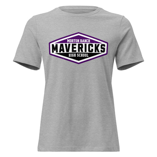 Morton Ranch High School Mavericks Women's Relaxed Fit T-shirt 009