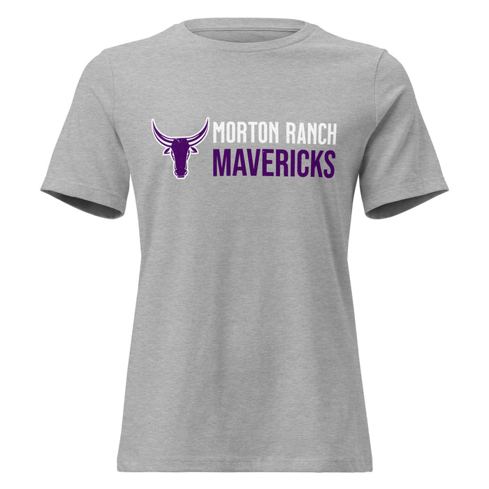 Morton Ranch High School Mavericks Women's Relaxed Fit T-shirt 200