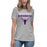 Student wearing Morton Ranch High School Mavericks Women's Relaxed Fit T-shirt 017