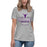 Young lady wearing Morton Ranch High School Mavericks Women's Relaxed Fit T-shirt 217