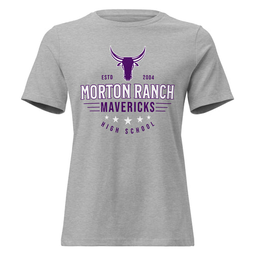 Morton Ranch High School Mavericks Women's Relaxed Fit T-shirt 217