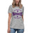 Student wearing Morton Ranch High School Mavericks Women's Relaxed Fit T-shirt 218