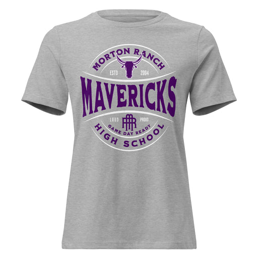 Morton Ranch High School Mavericks Women's Relaxed Fit T-shirt 218
