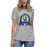 Young lady wearing New Caney High School Eagles Women's Relaxed Fit T-shirt 212