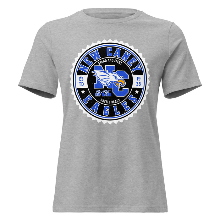 New Caney High School Eagles Women's Relaxed Fit T-shirt 203