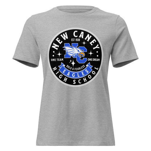 New Caney High School Eagles Women's Relaxed Fit T-shirt 215