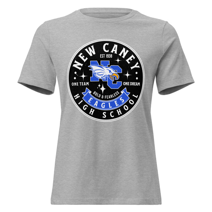 New Caney High School Eagles Women's Relaxed Fit T-shirt 215