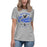 Student wearing New Caney High School Eagles Women's Relaxed Fit T-shirt 226