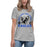 Student wearing New Caney High School Eagles Women's Relaxed Fit T-shirt 208