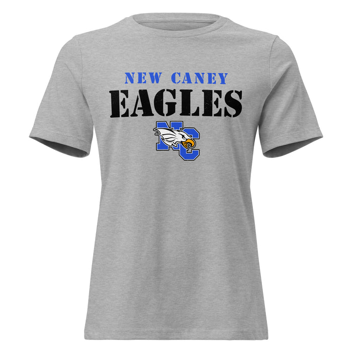 New Caney High School Eagles Women's Relaxed Fit T-shirt 017