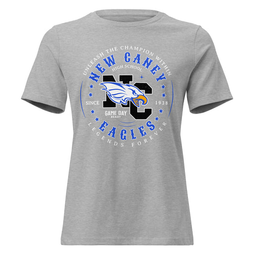 New Caney High School Eagles Women's Relaxed Fit T-shirt 214