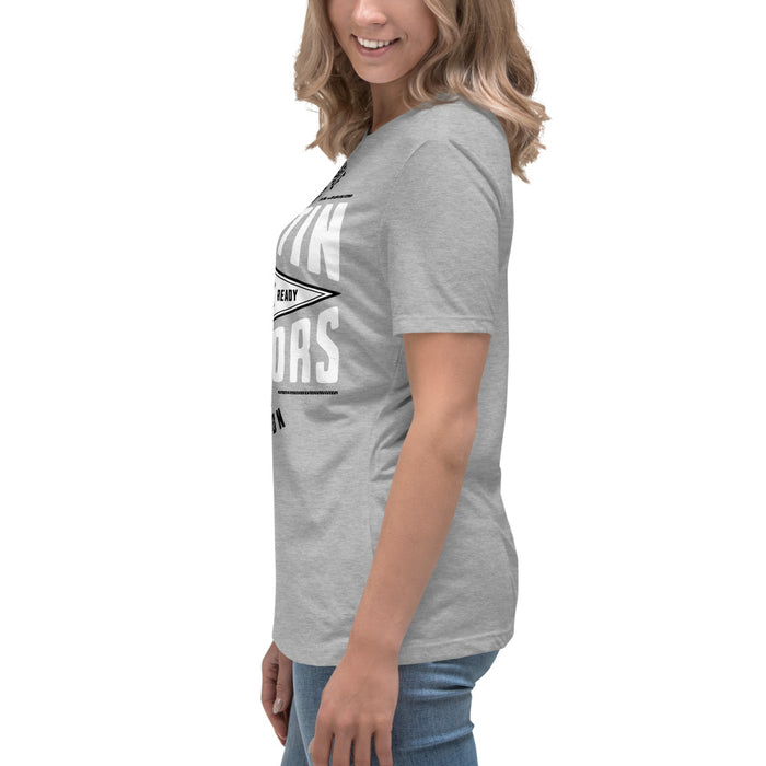 Side view of Martin High School Warriors Women's Relaxed Fit T-shirt 210
