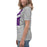 Side view of Morton Ranch High School Mavericks Women's Relaxed Fit T-shirt 241