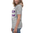Side view of Morton Ranch High School Mavericks Women's Relaxed Fit T-shirt 238