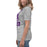 Woman wearing Morton Ranch High School Mavericks Women's Relaxed Fit T-shirt 205