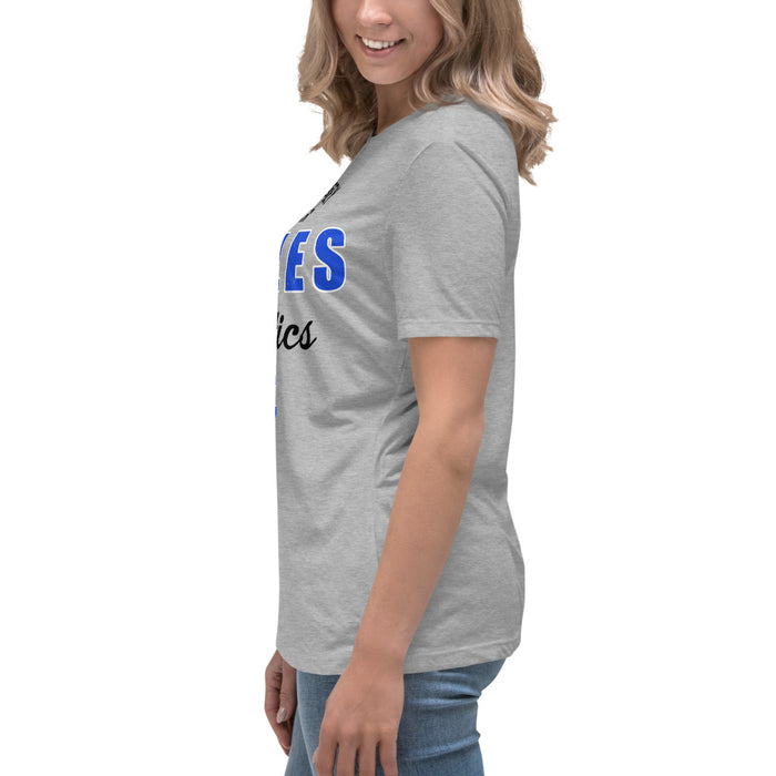 Side view of New Caney High School Eagles Women's Relaxed Fit T-shirt 034