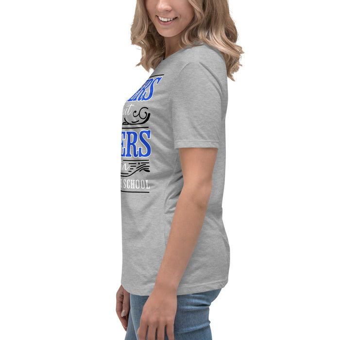Side view of New Caney High School Eagles Women's Relaxed Fit T-shirt 237