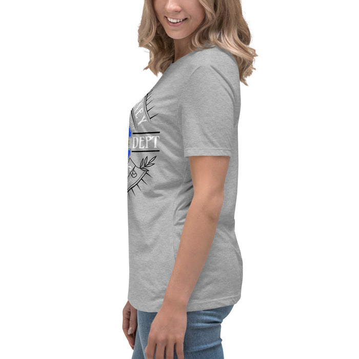 Side view of New Caney High School Eagles Women's Relaxed Fit T-shirt 201