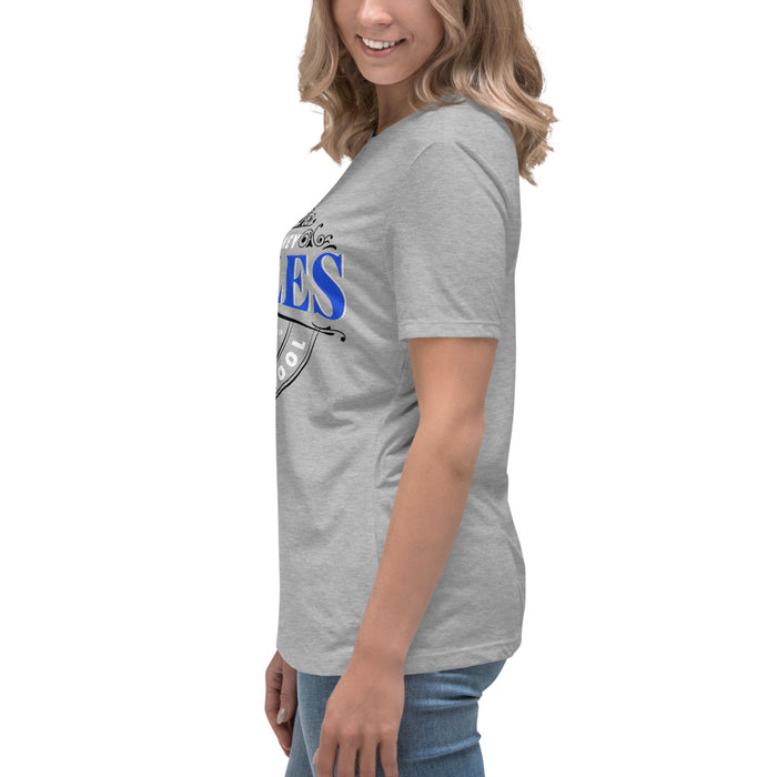 Side view of New Caney High School Eagles Women's Relaxed Fit T-shirt 211