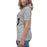 Side view of New Caney High School Eagles Women's Relaxed Fit T-shirt 229