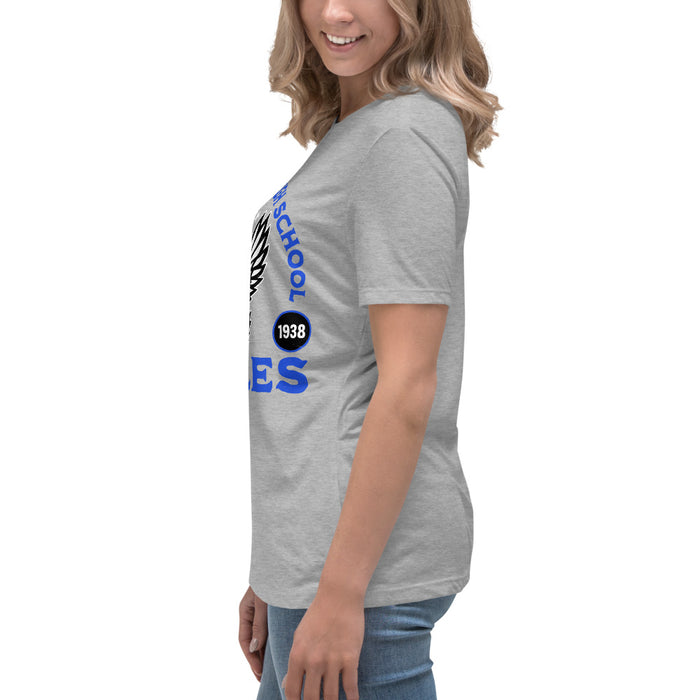 Side view of New Caney High School Eagles Women's Relaxed Fit T-shirt 208