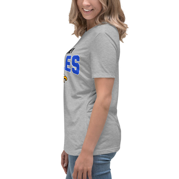 Side view of New Caney High School Eagles Women's Relaxed Fit T-shirt 234