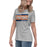 Side view of Seven Lakes High School Spartans Grey Women's T-shirt 098