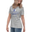 Side view of St. Frederick High School Warriors Grey Women's T-shirt 217