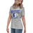 Side view of St. Frederick High School Warriors Grey Women's T-shirt 213