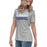 Side view of St. Frederick High School Warriors Grey Women's T-shirt 017