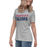 Side view of Tompkins High School Falcons Women's Grey T-shirt 017