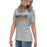 Side view of Bridgeland High School Bears Women's Navy Blue T-shirt 021