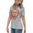 Side view of Caney Creek High School Panthers Women's Grey T-shirt 225