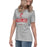 Side view of Cypress Lakes High School Spartans Heather Grey Women's T-shirt 202