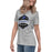 Side view of Dekaney High School Wildcats Heather Grey Women's T-shirt 209