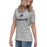 Side view of Dekaney High School Wildcats Heather Grey Women's T-shirt 233