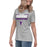 Back view of Morton Ranch High School Mavericks Women's Relaxed Fit T-shirt 049