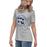 Profile view of woman wearing New Caney High School Eagles Women's Relaxed Fit T-shirt 214