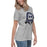 Side view of Hebron High School Hawks Women's Relaxed Fit T-shirt 212