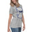 Side view of Hebron High School Hawks Women's Relaxed Fit T-shirt 207