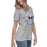 Side view of Hebron High School Hawks Women's Relaxed Fit T-shirt 201