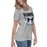 Side view of Hebron High School Hawks Women's Relaxed Fit T-shirt 204